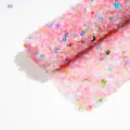 Pink Rhinestone Nail Art Table Mat Roll Sequin Wrist Rest Cushion Pink Variant 03 - POT-99-03