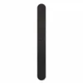 Black round nail file 100/180 grit professional sanding strip manicure tool for salon - Round Nail File