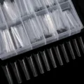 Clear fake nail tips boxed set 240pcs false nails french manicure extension tools - 09 Transparent