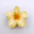 6cm klamida mallion ploumaria kitrini hawaii axesouar mallion gia gynaikes kai koritsia - 6cm Μεσαίο / Κίτρινη Πορτοκαλί Καρδιά