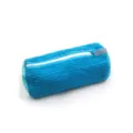 Sac de lavage de chaussures cylindrique bleu pour machine, organisateur en peluche douce. - L / Bleu