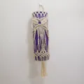Handmade Macrame Yoga Mat Strap Holder Cotton Cord Woven Yoga Bag Carrier Beige Color - YJ001M