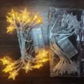 LED Catena Luminosa Stella Funzionante a Batteria Decorazione Albero Natale Luce - 2A 3 m stella a cinque punte bianco caldo (batteria non inclusa)