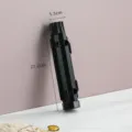 Schwarze Sushi Bazooka Form, DIY Reiskugel-Herstellungswerkzeug aus Kunststoff Küche. - Gestreiftes Rohr / OPP-Beutel / Schwarz