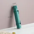 Gruener Kunststoff Sushi Bazooka Maker Kuche DIY Werkzeug Zylinder Reisrolle Form - Gestreiftes Rohr / OPP-Beutel / Dunkelgrün