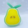 Cute pear shaped thickened dishwashing sponge, kitchen cleaning tool for daily use. - Bulk/Loose Packaging / Pear