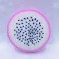 Cute dragon fruit design thick cleaning sponge for kitchen dishwashing and daily use. - Bulk/Loose Packaging / Fruit