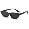 Occhiali da sole polarizzati per bambini montatura piccola nera protezione UV trendy - Nero