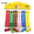 Close-up details of colourful polka dot pet collars with bells and secure plastic buckles display. - Width 1.0cm / FC05