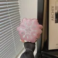Pink Glitter Snowflake Crossbody Chain Bag Chic Fashion Shoulder Purse For Women. - Pink