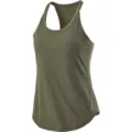 Gruenes sportliches Racerback-Traegerloeset fuer Damen, ideal fuer Fitness, Yoga und Training. - S / Oberteile / Armeegrün