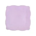 Assiette en carton carree violet clair avec motifs gaufres elegants pour decoration. - 8 Pièces Grandes Assiettes