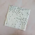 Disposable paper napkin with blue and grey dots for party table decoration and events. - 16 Sheets Pack / Blue