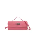 Bolso cruzado rosa mujer elegante bolso de mano cuero PU minimalista estilo chic - Rosa