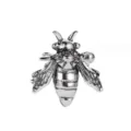 Vintage Silber Biene Ohrklemme für Damen, gotische Insekten Knorpel Ohrring, Legierung. - Antiksilber