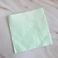 Light green disposable paper napkins, perfect for party tableware, dessert supplies, and daily use. - 16 Sheets of 33x33 Napkins in Mint Green