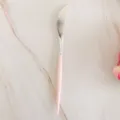 Pink handle silver plated plastic fruit knife table knife for party picnic cake tableware 20cm - 8 Pcs Pink Knives