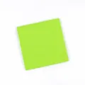 Green disposable square paper napkin for birthday party and festive events table decor. - Green