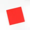 Disposable red paper napkins for birthday parties, celebrations, and events, 2-layer design. - Red