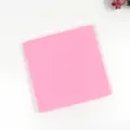 Pink paper napkins for party, disposable single-color square tissue for holiday events. - Pink