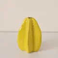 Yellow starfruit ceramic vase, creative Nordic style flower arrangement home decor. - Starfruit Vase [Trending Source]