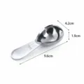 Stainless steel measuring spoon 15ml coffee scoop kitchen cooking and baking tool 45g - 1T (15ml) / Silver
