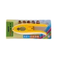Multipurpose zinc alloy nut cracker kitchen tool heavy duty nutcracker for all types of nuts - Card Pack / Yellow