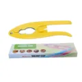 Yellow zinc alloy multifunction walnut clip nut cracker kitchen tool for home use - Color Box / Yellow
