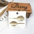 Gouden blad haarspeld legering bobby pin schattige haaraccessoires voor vrouwen en meisjes - Bladstijl (4) / Goud