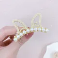 Parel kattenoren haarspeld mode haarklem elegante haaraccessoire voor vrouwen dagelijks - Kattenoren Parel