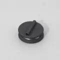 Convertitore per spilla magnetico, chiusura a calamita forte per vestiti, nero rotondo. - Taglia S / Nero