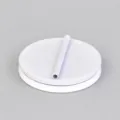 Magnetic brooch converter pin clasp strong magnetic safety back no damage clothes tool - Oversized / White