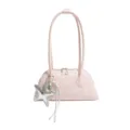 Rosa Punkte Unterarm Umhängetasche Süße Muschel Handtasche mit Sternanhänger für Damen - Einzelne Tasche / Rosa