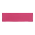 Bandeau de yoga élastique fuchsia pour le sport et le fitness, absorbant la sueur - Rose rouge