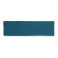 Bandeau de sport yoga élastique bleu foncé professionnel avec texture tricotée - Bleu Moyen