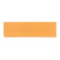Bandeau de yoga élastique orange de qualité supérieure pour le sport, anti-transpirant - Halo-Jaune Terre