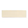 Bandeau de yoga élastique beige large en tissu respirant absorbant la sueur pour le sport - Blanc Cassé