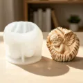 Stampo in silicone per angelo bambino in una conchiglia candela o gesso SKU - Design Angelo Conchiglia (JZB-0542)