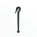 Black plastic topsy tail hair tool for elegant bun and braid styling accessories - Elastic Band Cutter / Black