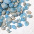 Blue and white marbled irregular acrylic beads for DIY handmade jewelry bracelets. - Random 20 Styles / Approx. 7.5-30mm 50g/Pack (Approx. 30-40 Pieces) / Blue