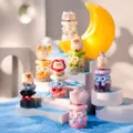 Cute animal crystal blind box cat figurines for desktop decoration with assorted stones - -27 Cat Pal Little Wishes, 6 Pieces / Random One