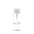 150ml klarer, nachfüllbarer Pumpspender für Reise-Make-up-Entferner und Gesichtswasser - 150ML