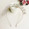 Glitzernder Strass Geburtstag Queen Haarreif Kristall Haaraccessoire Party Kronen Dekor. - Birthday Queen