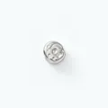 Détail perle en acier inoxydable, breloque d'espacement DIY pour bracelets et colliers sur mesure. - Style B-69 / 6.5*7mm / Acier