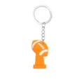 PVC Football Keychain Ring Orange Trophy Pendant Sports Party Gift Souvenir Boy Girl - Trophy Style