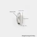 Onregelmatige roestvrijstalen tussenkraal voor DIY sieraden accessoires 11mm lang - Onregelmatige Gebogen Buisstijl (B-61) / 11x4mm / Staalkleur
