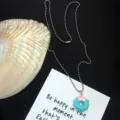 Suesse handgemachte Harz Donut Anhaenger Halskette schicker Modeschmuck fuer Damen - Grüner Donut-Halskette