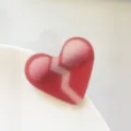 Rote Herz Haarklammer süß lustig Meme Stil Haaraccessoire für Alltag Mode Kopfschmuck - Nr. 7 (Gebrochenes Herz)