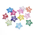 Colorful metal star hair clips cute BB clips for kids fringe side clip set hair accessories - Spotted Random Mix