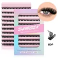 DINGSEN DIY segmented false eyelashes single clusters natural look extension individual lashes - 80 Pages